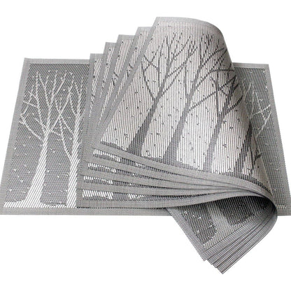 Juego de Manteles Aquila Individuales 6 piezas multicolor