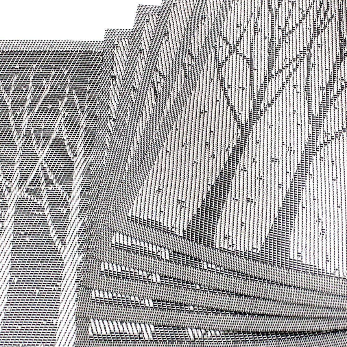 Juego de Manteles Aquila Individuales 6 piezas multicolor