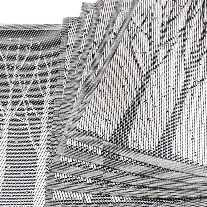 Juego de Manteles Aquila Individuales 6 piezas multicolor