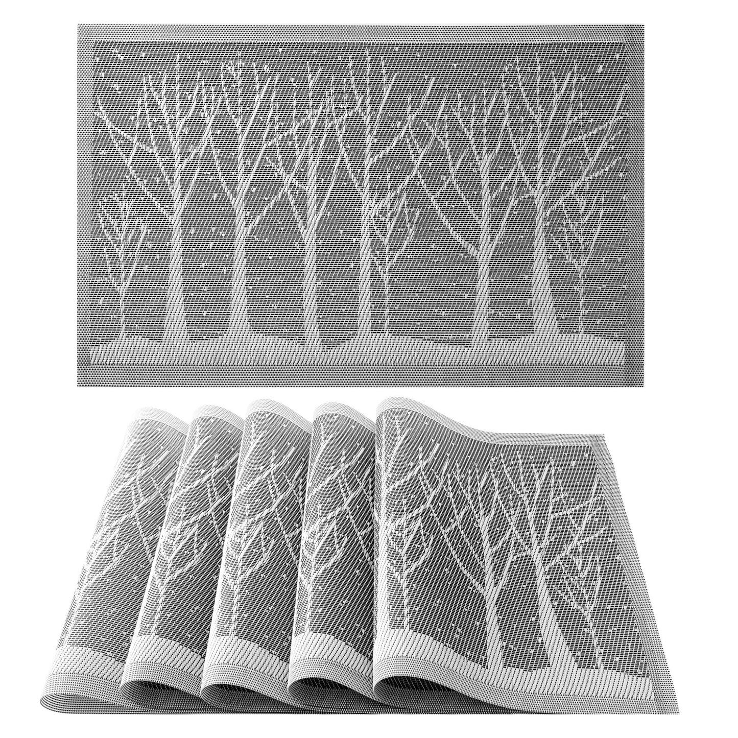 Juego de Manteles Aquila Individuales 6 piezas multicolor