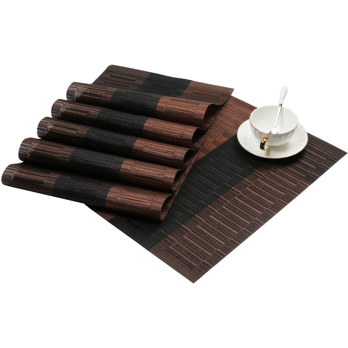 Juego de Manteles Aquila Individuales 6 piezas multicolor