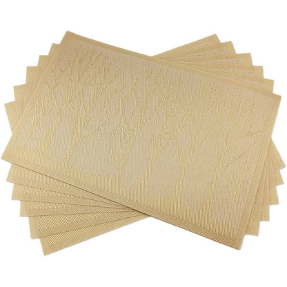 Juego de Manteles Aquila Individuales 6 piezas multicolor