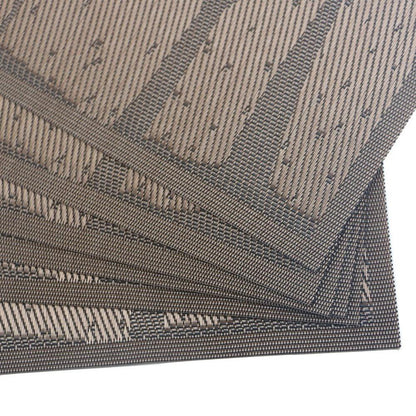 Juego de Manteles Aquila Individuales 6 piezas multicolor