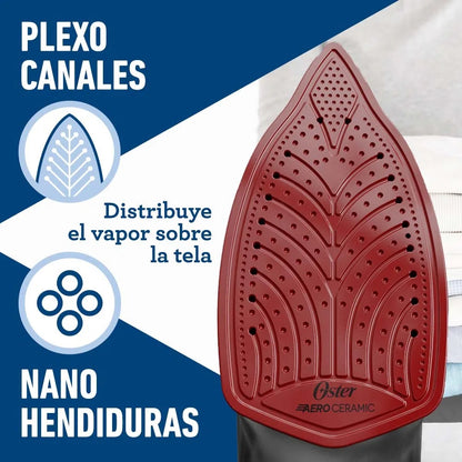 Plancha de Vapor Oster Aero Ceramic Perla