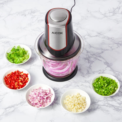 Procesador de Alimentos Eléctrico Aicok 1.2 Litros