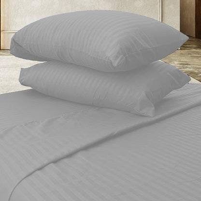 Juego de sabanas tacto seda King Size 4 piezas