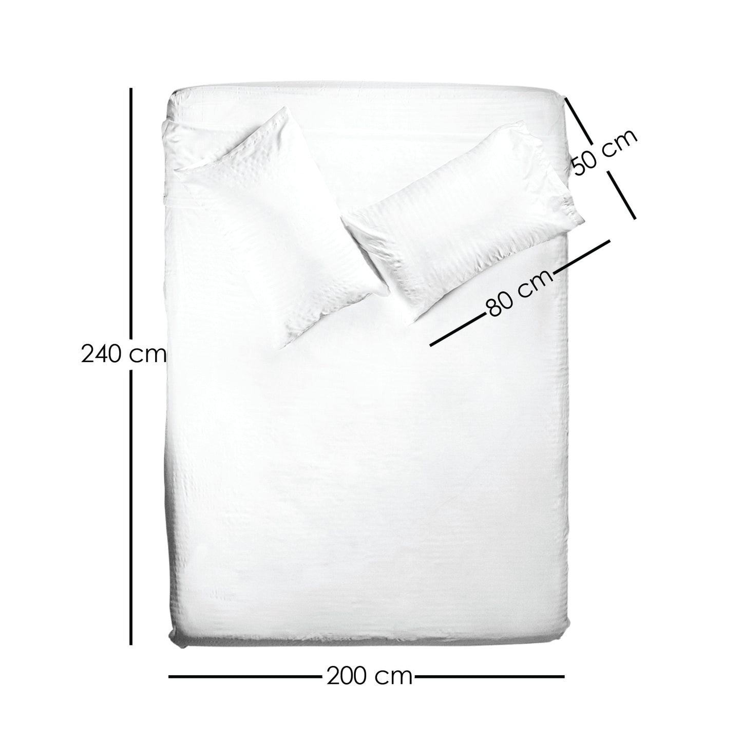 Juego de Sabanas Tacto Seda Matrimonial 4 pzas