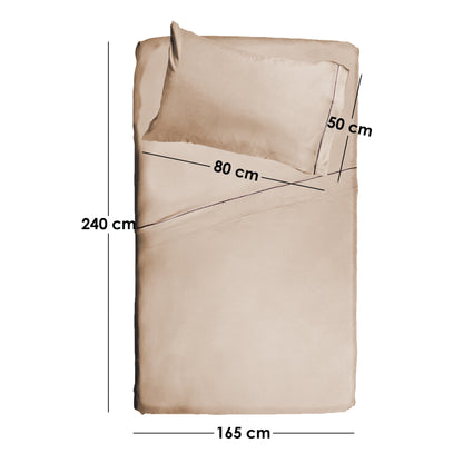 Juego de Sábanas Individual Microfibra Súper Suave