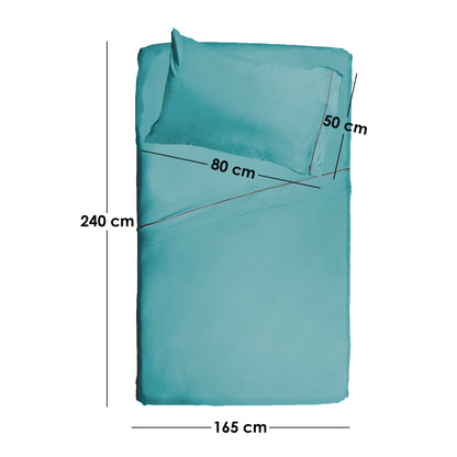 Juego de Sábanas Individual Microfibra Súper Suave