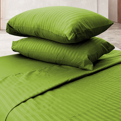 Juego de sabanas tacto seda King Size 4 piezas