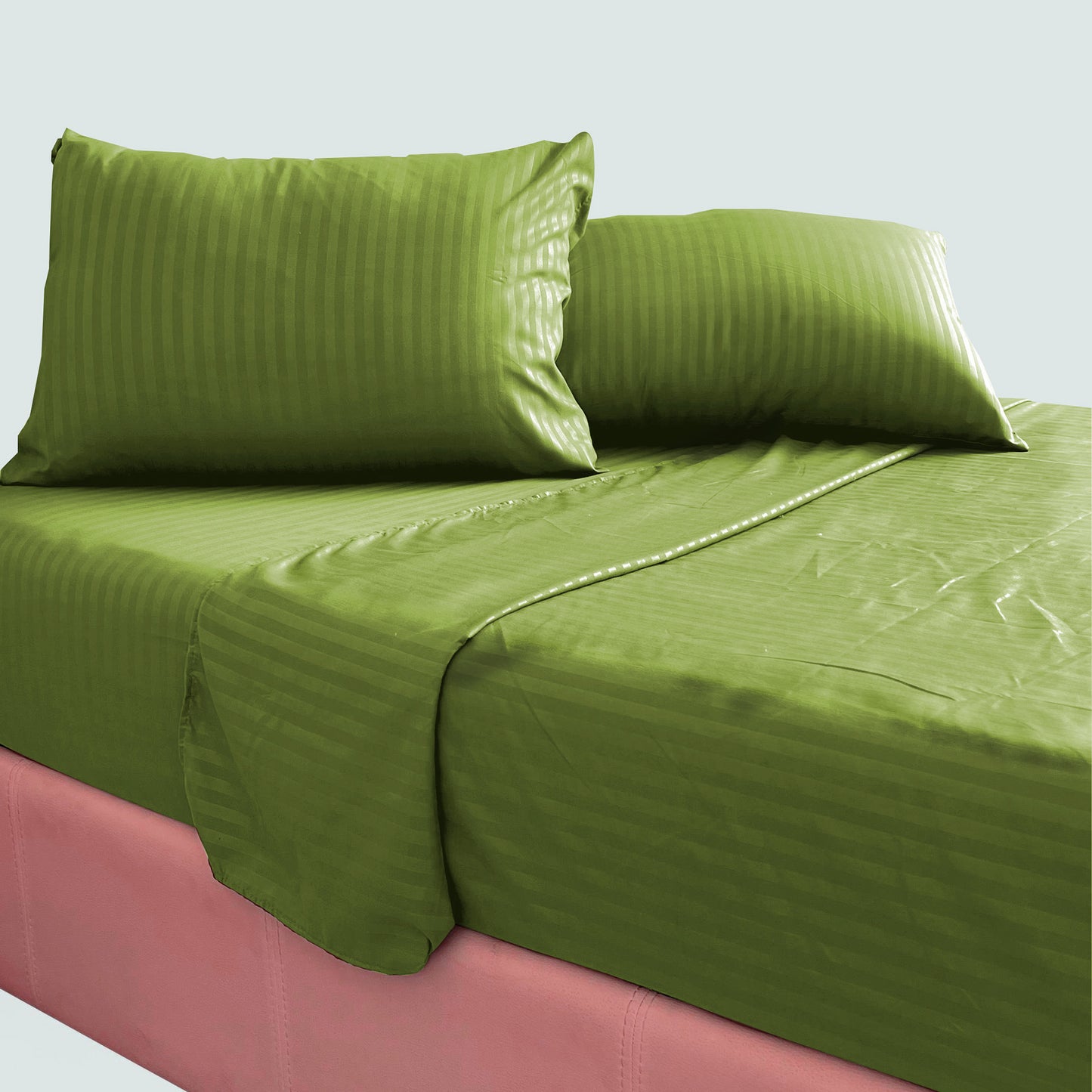 Juego de sabanas tacto seda King Size 4 piezas