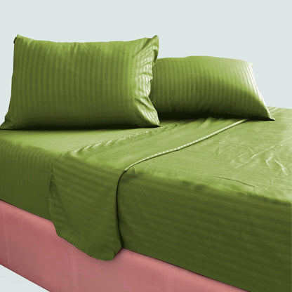 Juego de sabanas tacto seda King Size 4 piezas