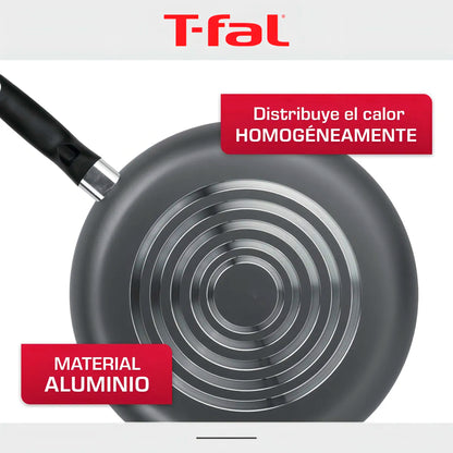 Sartén 18cm INICIA T-fal Color-Gris Teflón antiadherente