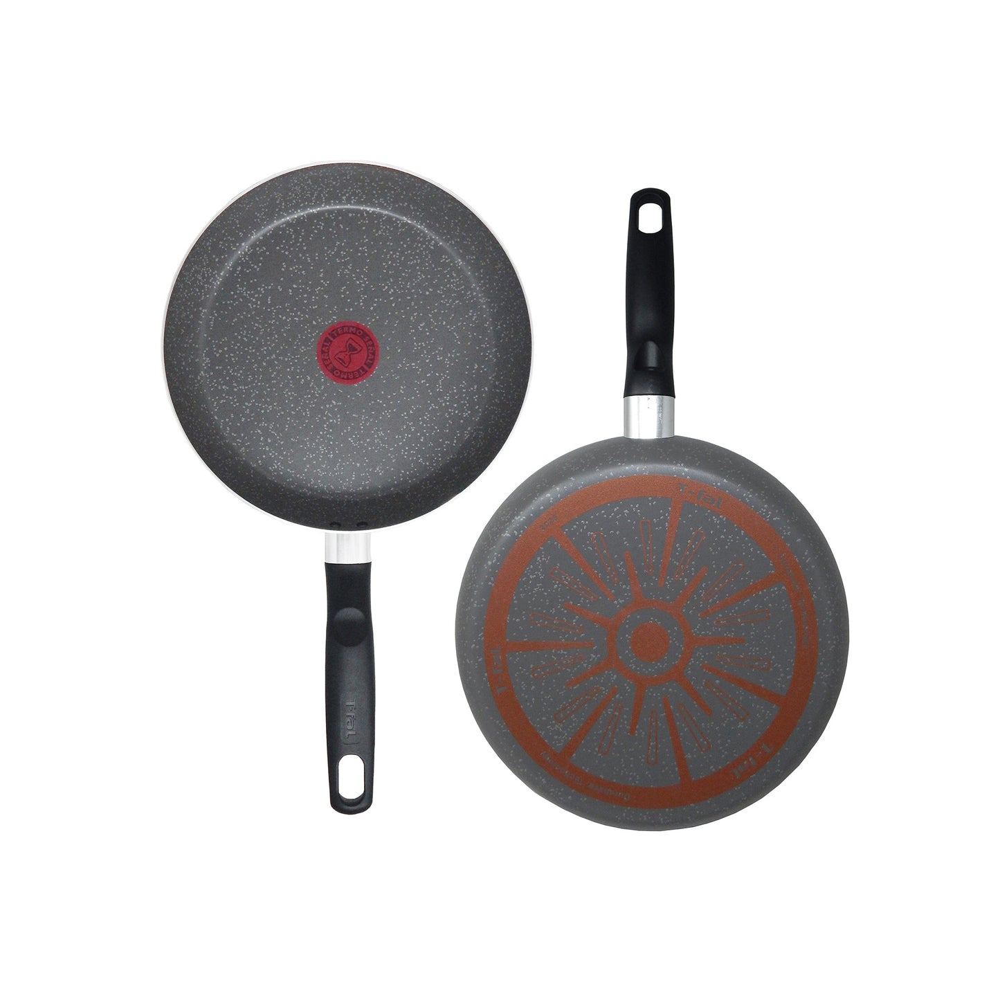 Juego de 3 Sartenes Gris T-Fal Elemental Stone