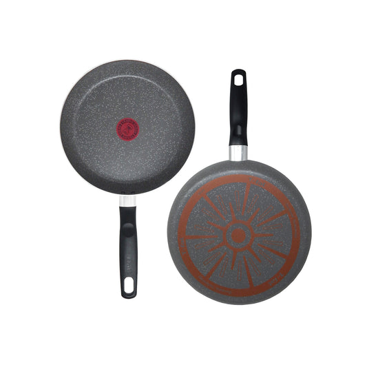 Juego de 3 Sartenes Gris T-Fal Elemental Stone