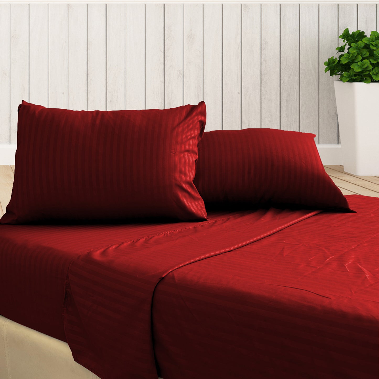 Juego de Sabanas Tacto Seda Matrimonial 4 pzas