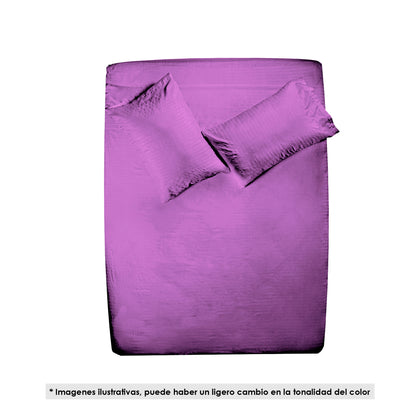 Juego de Sabanas Tacto Seda Matrimonial 4 pzas