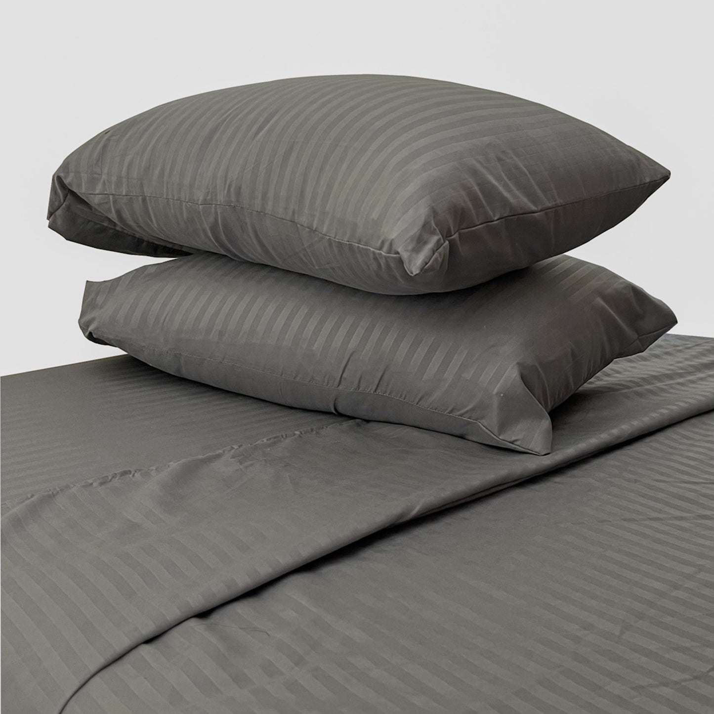 Juego de sabanas tacto seda King Size 4 piezas