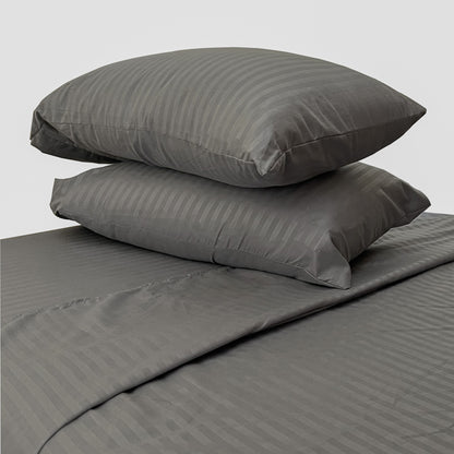 Juego de sabanas tacto seda King Size 4 piezas