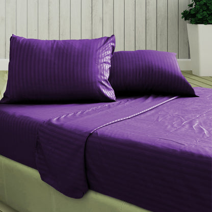 Juego de sabanas tacto seda King Size 4 piezas