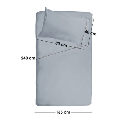 Juego de Sábanas Individual Microfibra Súper Suave
