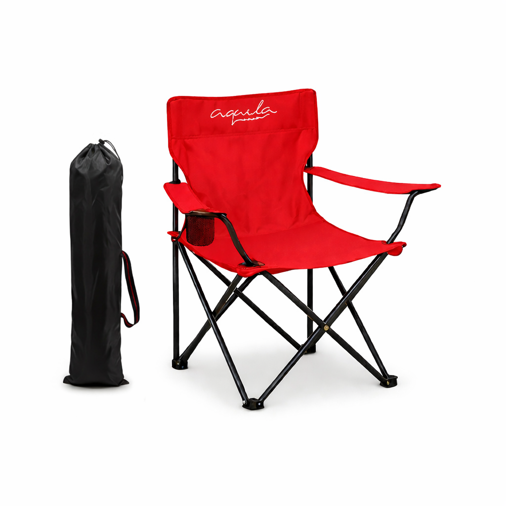 4 Sillas de Camping Plegables Aquila Cap 120Kg Multicolor