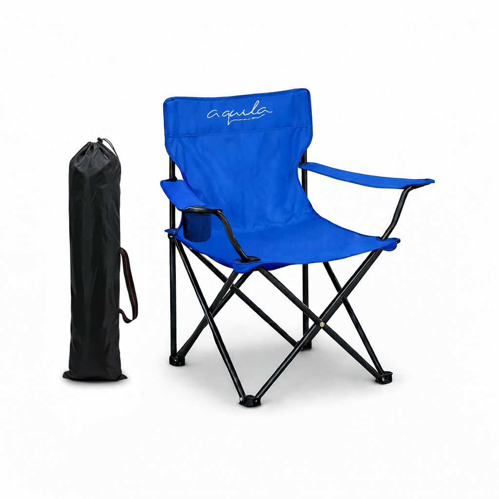 4 Sillas de Camping Plegables Aquila Cap 120Kg Multicolor