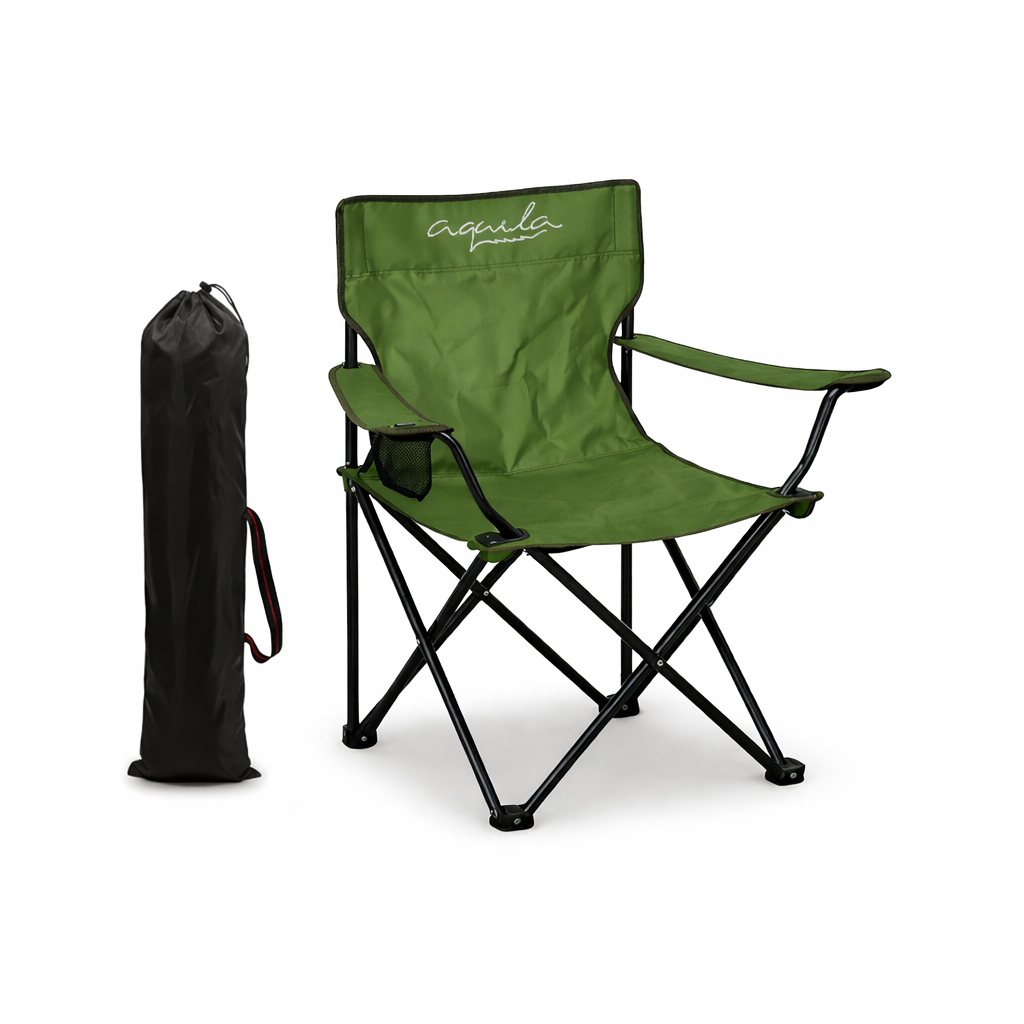 4 Sillas de Camping Plegables Aquila Cap 120Kg Multicolor