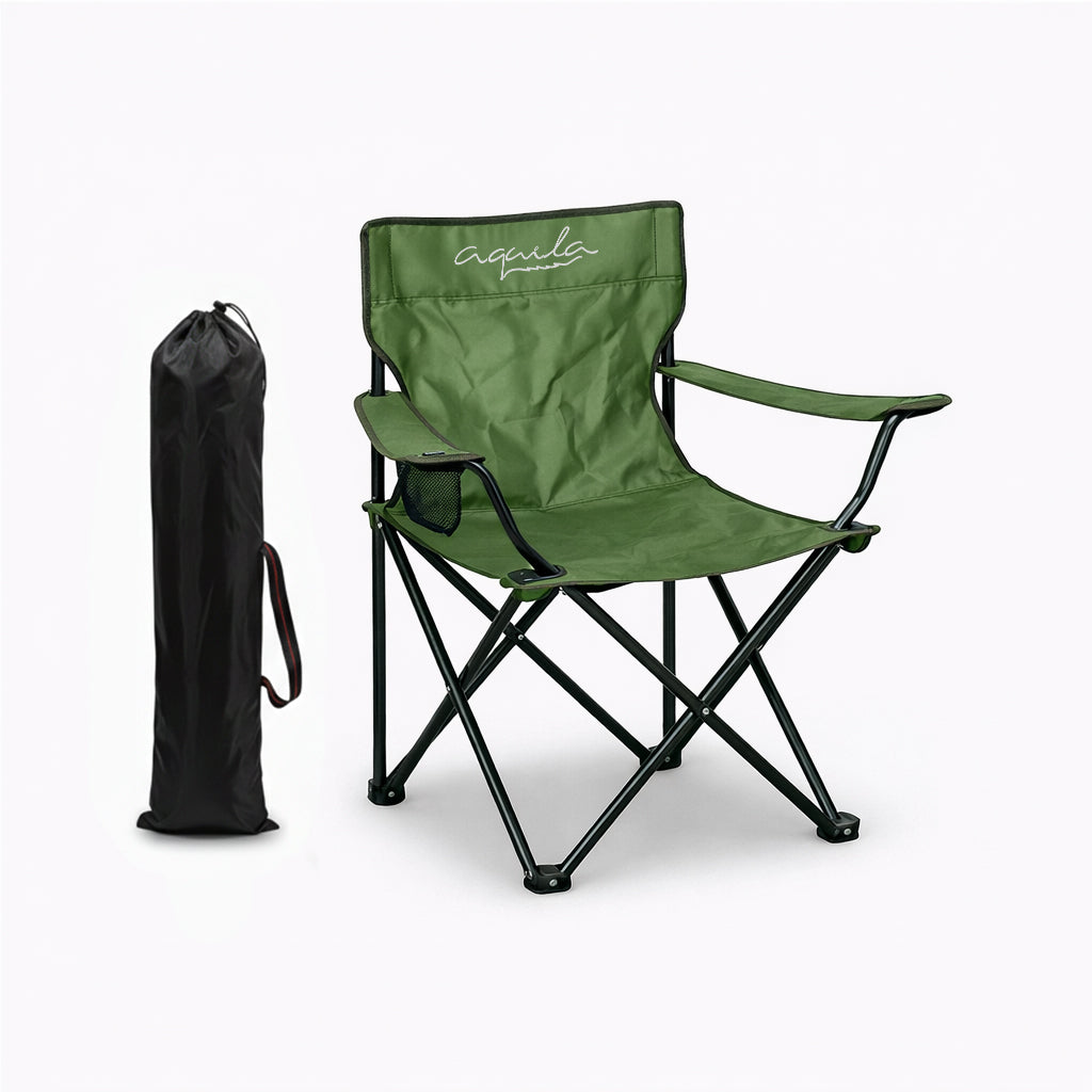 Silla de Camping Plegable Aquila Capacidad 120Kg Multicolor