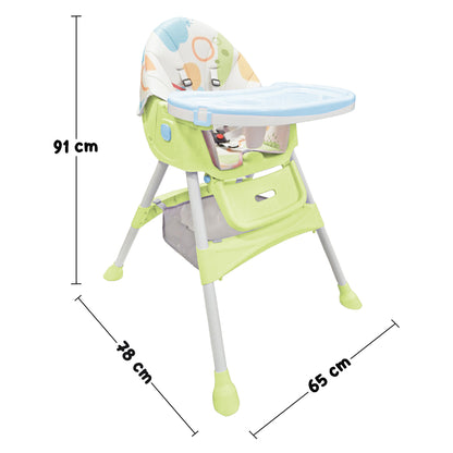Silla periquera Alta 3 en 1 con Ruedas Aquila