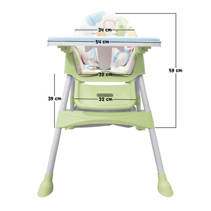 Silla periquera Alta 3 en 1 con Ruedas Aquila
