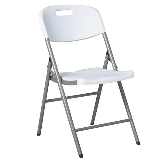 Silla de Comedor Color Blanco Plegable