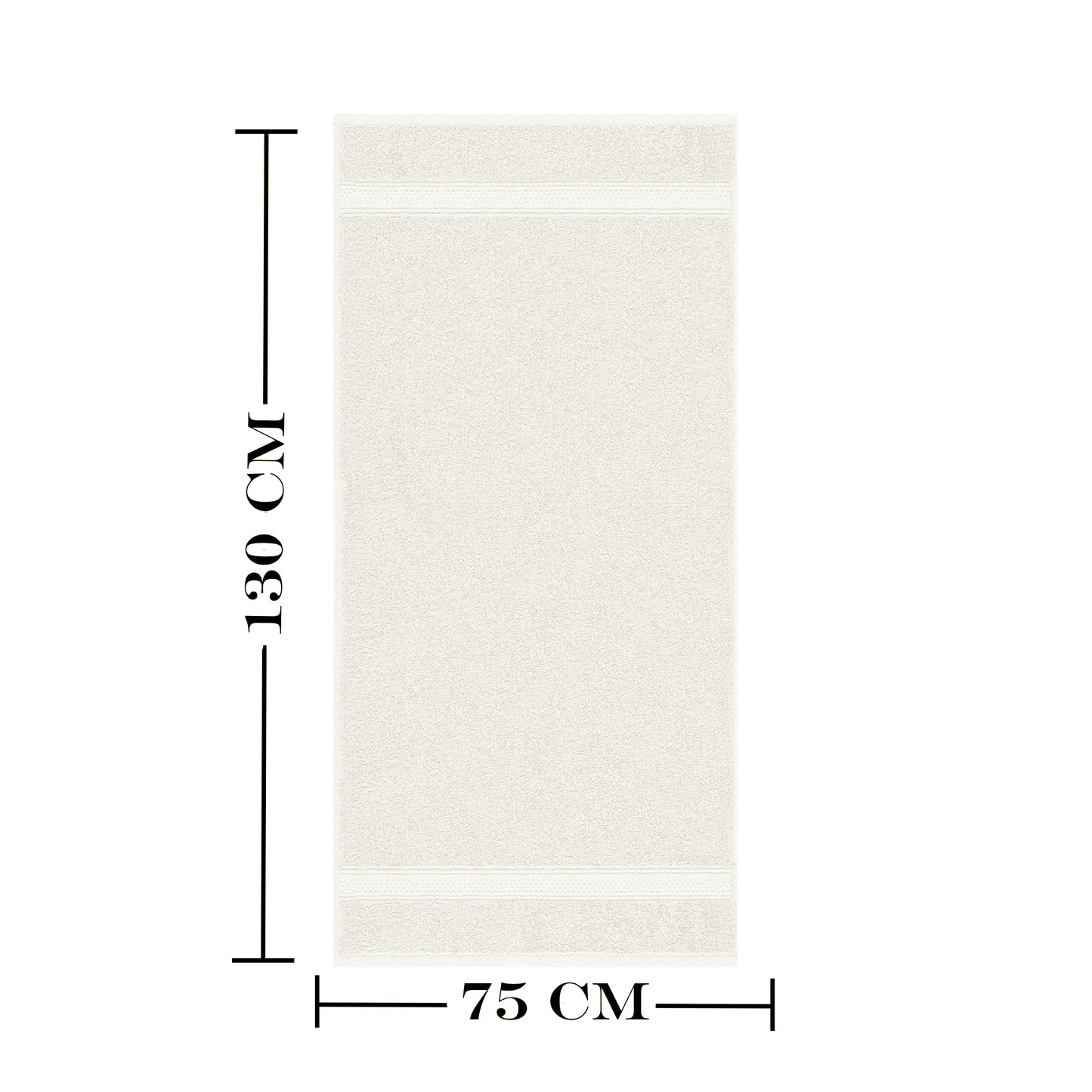 Toalla Segovia Medio Baño 75CM X 130CM