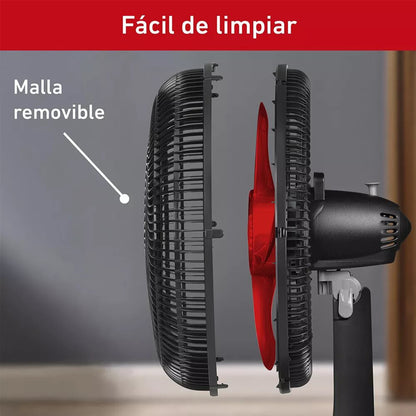 Ventilador Pedestal 18” Silencioso T-FAL TurboPower VE2913X0