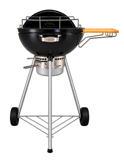 Asador de Carbón AQUILA ARDEO AS8032 con 2 ruedas, negro