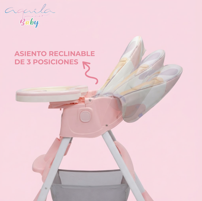Silla periquera Alta 3 en 1 con Ruedas Aquila