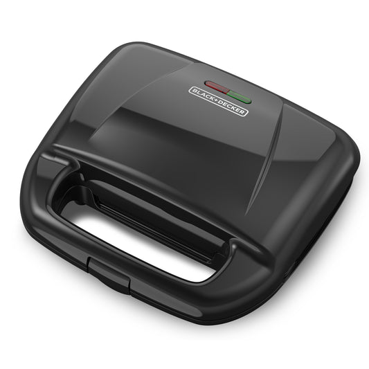 Waflera Black + Decker para 2 waffles con placas de teflón